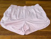 All In Motion Women’s Light Pink Athletic Shorts, Medium