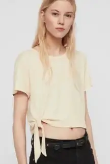 NWT All Saints Tujen Cropped T Shirt Top