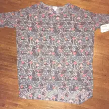 LuLaRoe L  Floral Irma Tunic