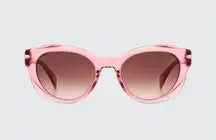 Rag and Bone  Lily Cat Eye 100% UV Protection Pink Gradient 53mm Classy Feminine