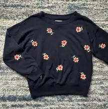 Lou & Grey Flower Crewneck