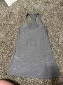 Lululemon Cool Racerback Tank 6 Grey