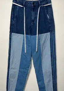 Rare adidas Blue Flare Jeans with Contemporary‎ Design