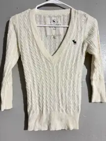 Vintage Abercrombie & Fitch Cable Knit Sweater  