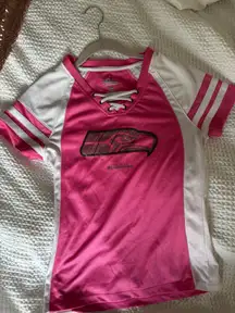 Pink sequin Seahawks jersey NFL