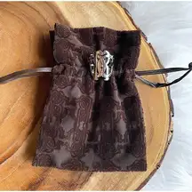 NWT Roberto Cavalli Silver Interlocking Logo Ring