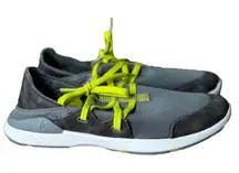 OluKai Shoes Womens 6.5 Miki Li Pale‎ GreyCharcoal Quick Drying Active Outdoors