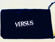 Authentic Designer Gianni  Versus Bag Fine Art Vintage Collectible Rare High Fashion Name Brand Unisex Original Runway Draw String Sunglasses Italy