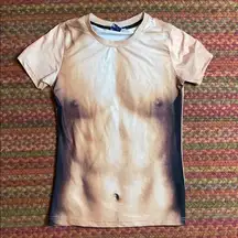 Urban Outfitters TOPLESS MAN PRINTED TEE