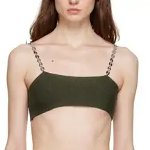 NWOT Aya Muse Pomo Bra in Pine