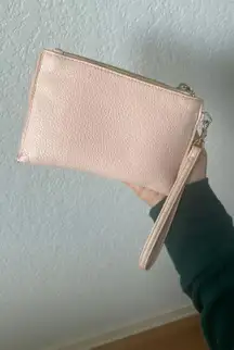 Light Pink Wristlet Wallet 