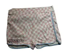 Powerpuff Girls Pink and White Checkered Shorts