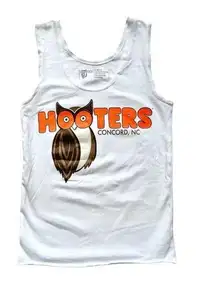 🔃Hooters Logo Waitress Uniform Tank Top