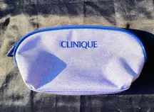 Clinique Denim Blue style Cosmetic Makeup Bag