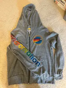 Aviator Nation Logo Zip-Up 