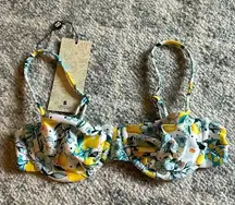 Blackbough Lemon Bikini Top