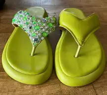 Sole Mates leather flip flops