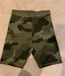 Hollister Camo Biker Shorts