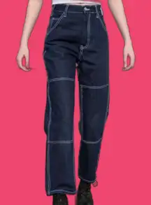 Brandy Melville Talia dark wash jeans, Brandy Melville cargo pants