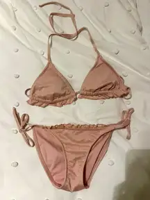 Target Pink Sparkly Bikini