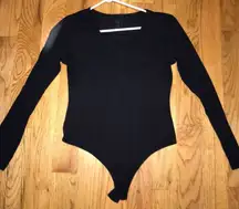 black bodysuit