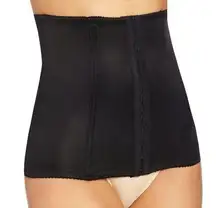 Heavenly Shapewear Waist Cincher Boned Corset Womens 1X Black Style 1172 Sexy