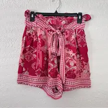 Chufy Paracas Shorts In Red Small