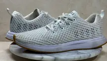 NOBULL Women's Diamond Mesh Runner White‎ Gum Running Shoes Sneakers Size US 9