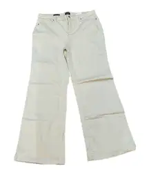 NYDJ High Rise Wide‎ Leg Jeans Size 16 White Creek