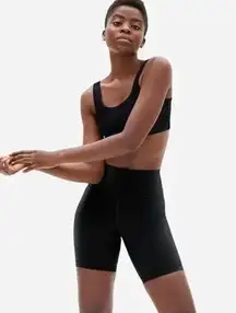 NWT Everlane Black Athletic The Perform Bike Short Women's Size XS