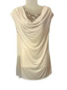 Lysse Ivory Tunic Top Sz S