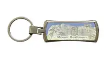 Mount Rushmore South Dakota Souvenir Keychain Ring Taylor Purple Backpack Travel