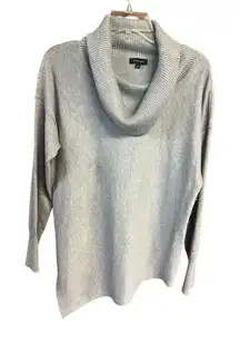 Verve Ami Cowneck Heather Gray Sweater Sz L NWT