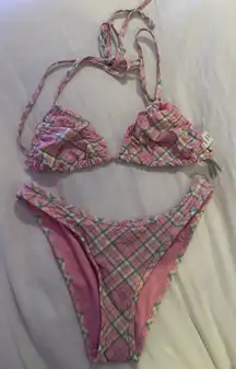 PINK x Frankie’s Bikinis Bikini Set NWT