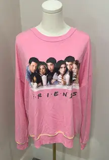 FRIENDS Pink Sweatshirt with Graphic