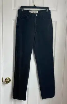 Vintage Guess high waist straight leg black jeans