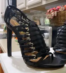 Sexy strappy LAMB heels 