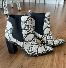 Charles Snakeskin Boots 