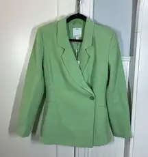 C/Meo Collective size Small (4) “Never Again Blazer” in Nile Green nwt oversized