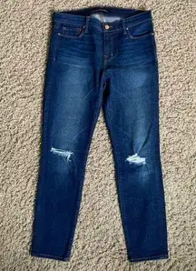 J Brand Capri Alta size 27 blue jeans