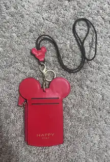 Disney ID holder and Lanyard