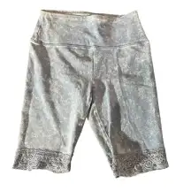 Colsie Women's Blue Laced Biker Shorts‎ Size XS