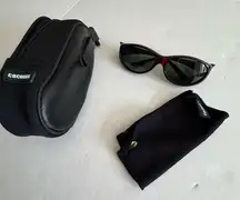 NWOB Cocoons Streamline (s) Black Cherry Polarized Gray sunglasses