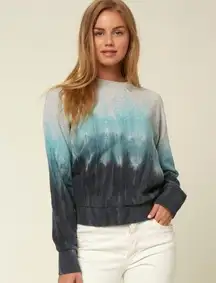 O’Neill Mavericks Dip Dye Ombré Sweatshirt Top New