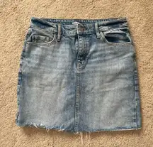 Denim Miniskirt