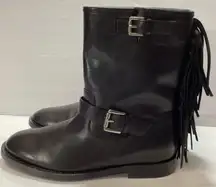Michael Kors Black Ankle Boots leather size 36