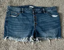 Ava & Viv Dark‎ Blue Jean Shorts