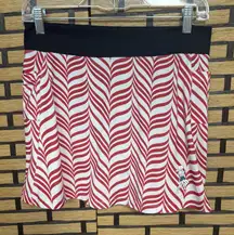 Running Skirts Red And White Candy Stripe Triathlon Skirt Size 3 (Size 8)
