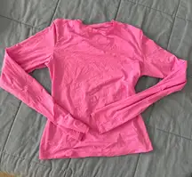 SKIMS pink long sleeve