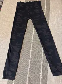 SPANX Camo Seamless Leggings High Waist Athleisure Activewear Womens M